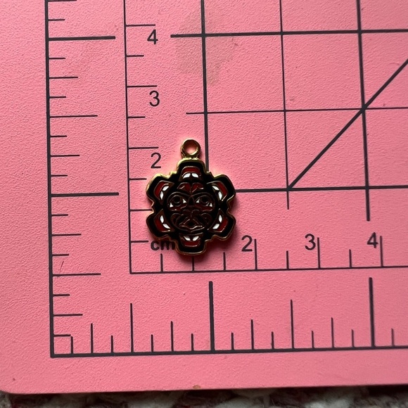 Haida Sun Rococco Pacific Northwest First Nation Art Pendant Jewelry Accessory - Picture 3 of 7